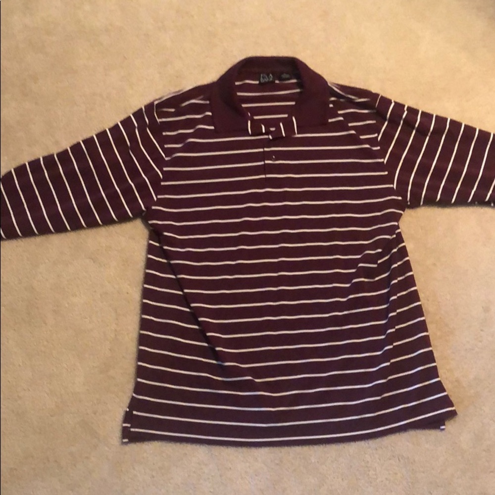 Men’s long sleeve polo
